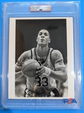 Alonzo Mourning - Georgetown Hoyas - authentic PSA Type 1 original 8 x 10 photo