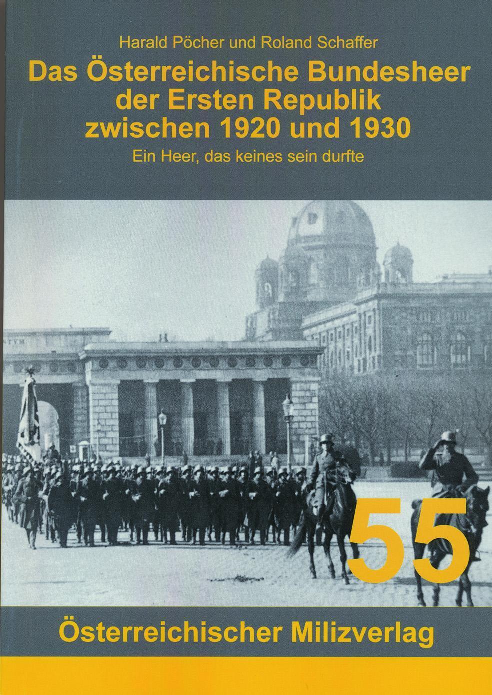 Thumbnail - Das Österreichische Bundesheer Der Ersten Republik Zwischen 1920 Und