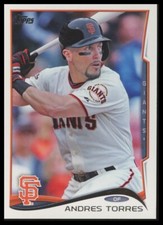 2014 Topps #303 Andres Torres San Francisco Giants