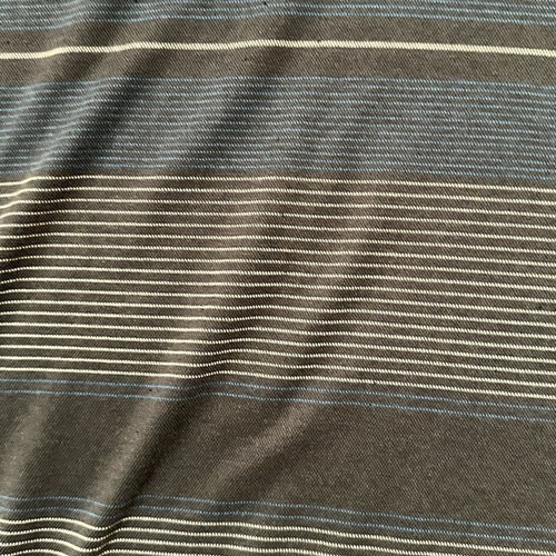 Travis Mathew’s Men's Blue and Gray Striped Polo Shirt Size Large - Picture 10 of 11