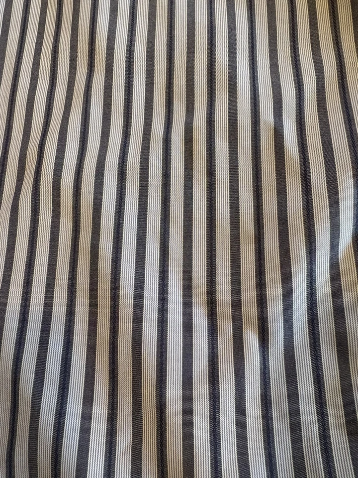 Camisa de vestir Nordstrom para hombre sin arrugas SmartCare gris púrpura a rayas 161/2 x 32  Foto 2 de 4