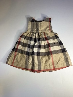 Burberry Toddler Dress, 12 Months   % Authentic