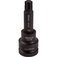 "Ks Tools 450.0475 1\" Kraft-Bit-Stecknuss Torx, Lang, T100"