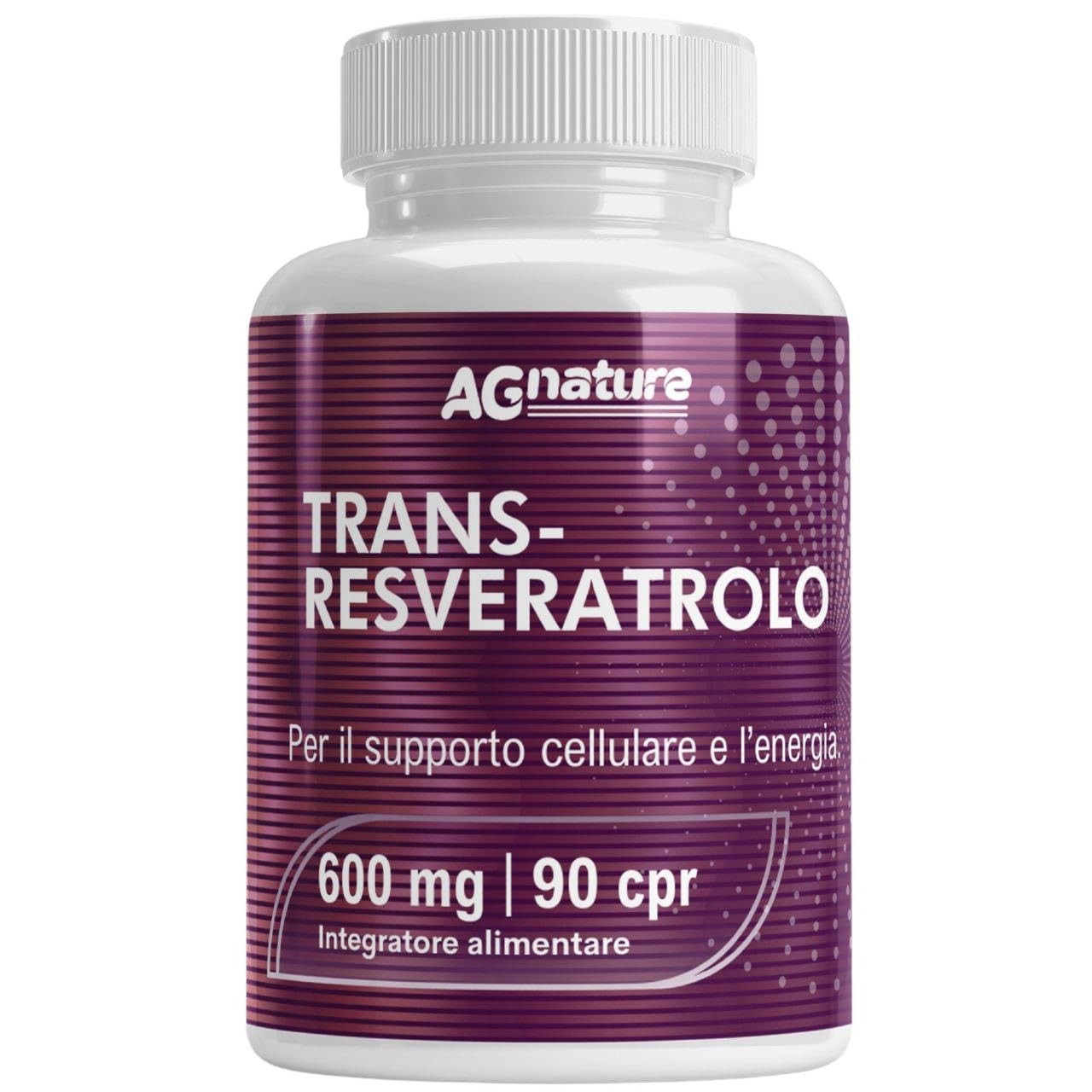 Integratore NAD+ e Trans Resveratrolo 600mg | Potenziamento Mitocondriale