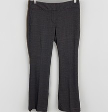 Ann Taylor Factory Petite Gray Cropped Trousers Pants Size 4P