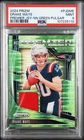 2024 PANINI PRIZM PREMIER JERSEYS NEON GREEN PULSAR #PJDME DRAKE MAYE RC PSA 9
