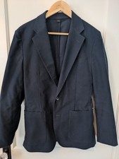 J Crew Ludlow Moleskin Blazer Navy Slim Fit 36R