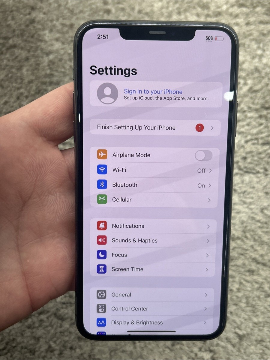 Apple iPhone 11 Pro Max - 64 GB - Space Gray (AT&T) for sale