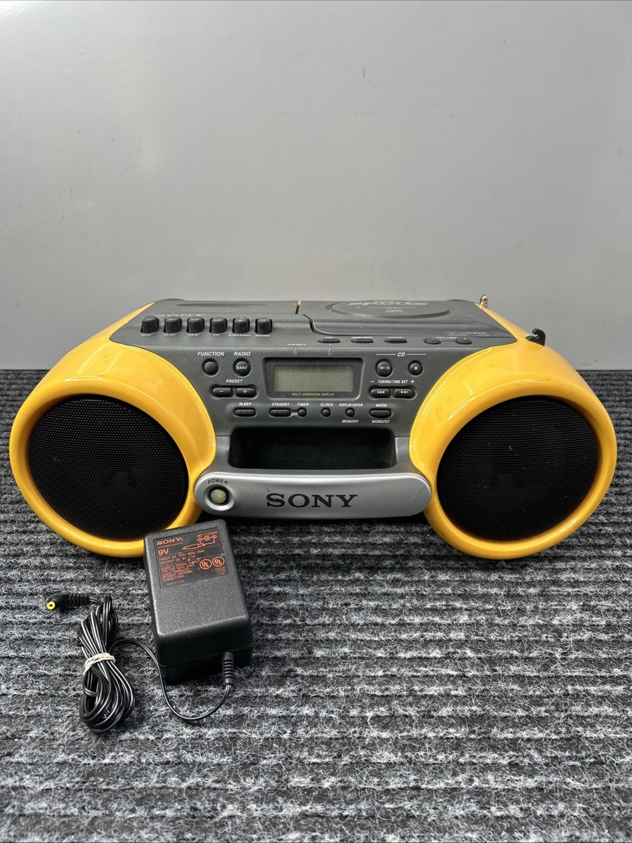 SONY CFD-980 CDラジカセ Sony CFD-980BK CD/Cassette Boombox for sale online | eBay