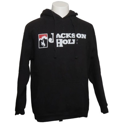 Jackson Hole, Kapuzenpullover, Größe: M, Schwarz, Baumwolle/Polyester #RKD