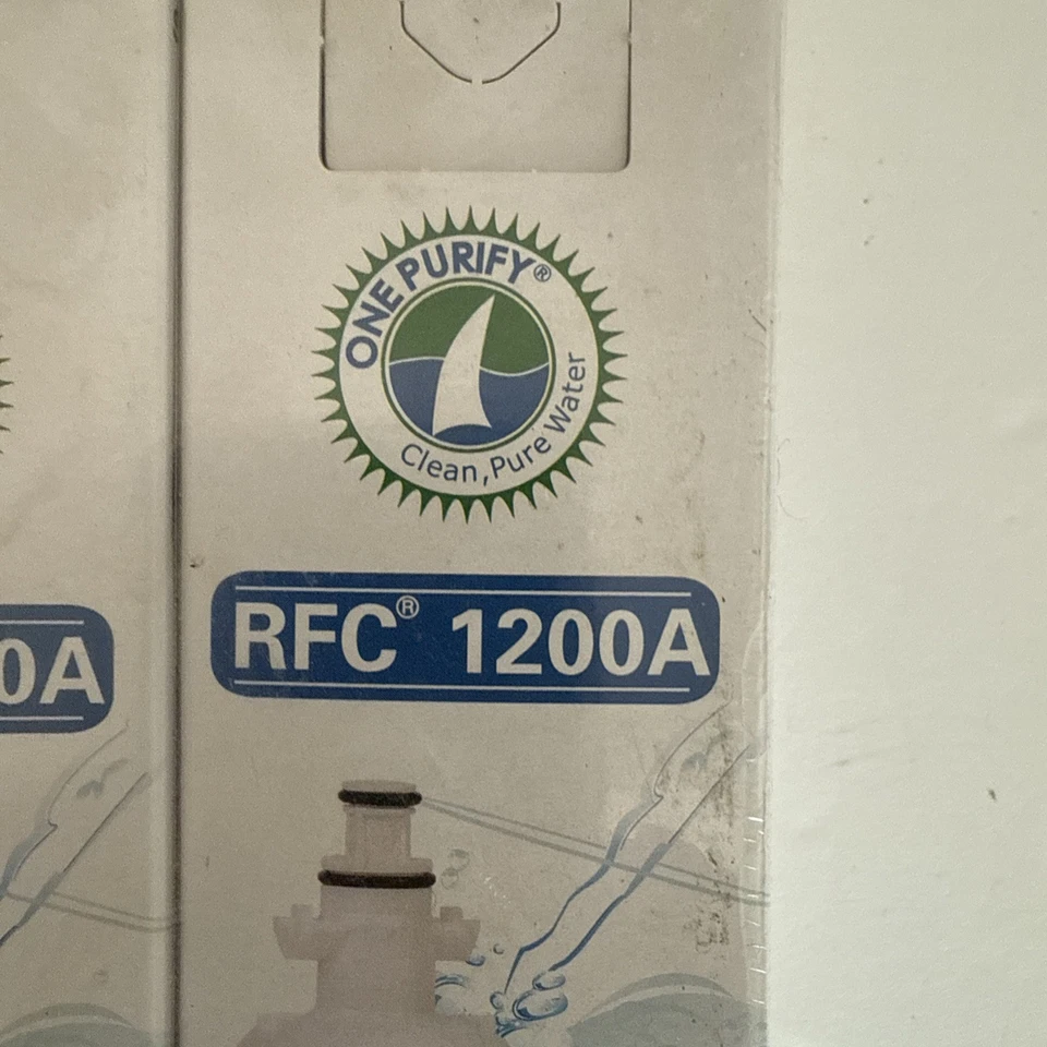 NEW Set of 3 One Purify Refrigerator Replacement Filters RFC 1200A - Image 2 of 4