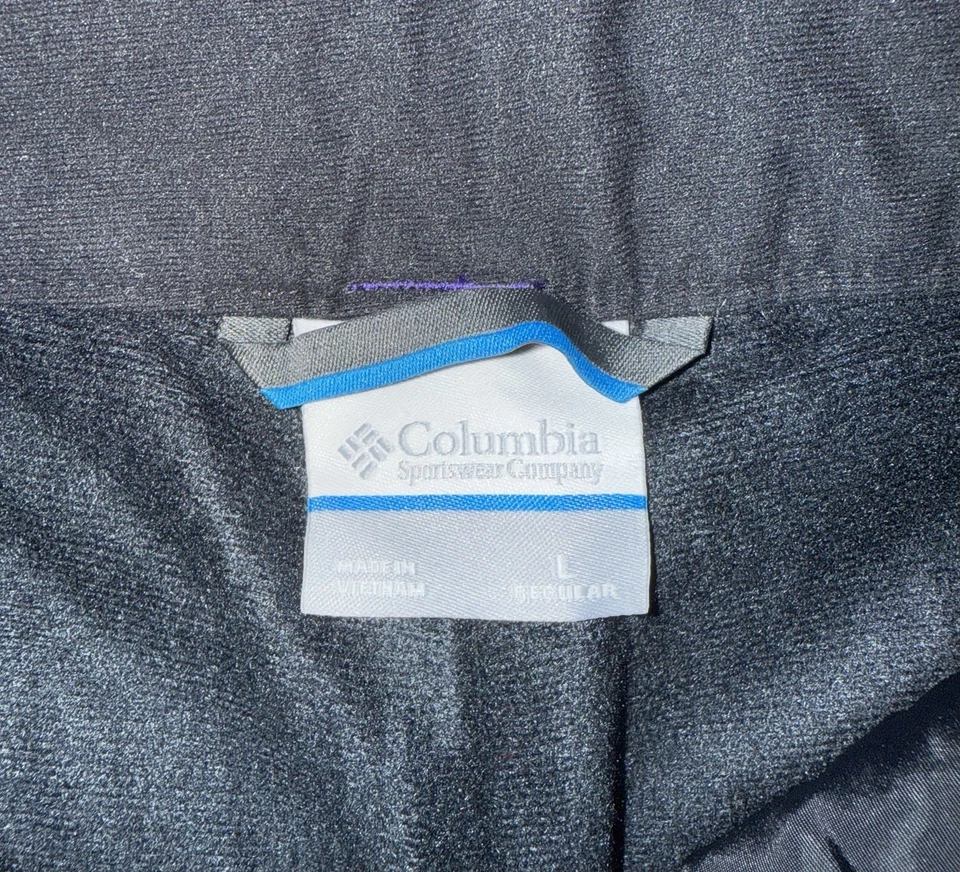 Pantalones de esquí y nieve Columbia calce regular talla grande color púrpura Foto 4 de 4