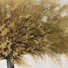 Gold tree modern art oil painting on canvas 24 x 36, texture, gold Leaf. — photo 3