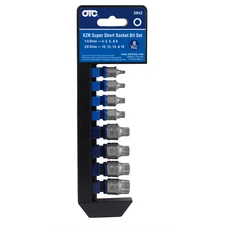 OTC Tools 5942 8-Piece XZN "Super Short" Socket Bit Set