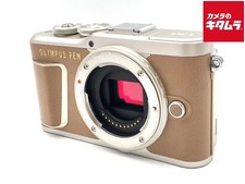 OLYMPUS PEN E-PL9 Mirrorless Digital Camera Body BROWN -EXC- 7645