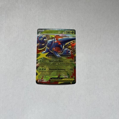 Mega Heracross ex Holo Double Rare ME02: Phantasmal Flames 004/094 NM
