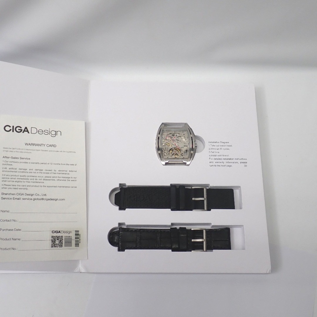 CIGA Mechanical Watch Z Series Automatic Winding Men’s Pre-owned 40mm from Japan image 2