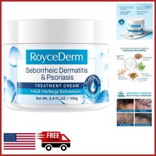 Seborrheic Dermatitis Cream for Scalp Treatment Anti-Itch Relief 3.4oz