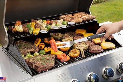 Cuisinart CGS-1200 Premium 3-Piece Magnetic Grill Tool Set - Essential BBQ Tools - Picture 6 of 6