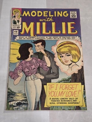 Modeling with Millie #40 (Marvel Comics August 1965)