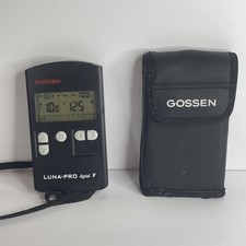 Gossen Luna-Pro Digital F Ambient Light Meter w/ Case TESTED