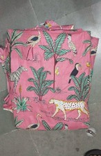 100 Indian Cotton Fabric Hand Block Print Floral Craft Sewing Fabric By 5 Yard