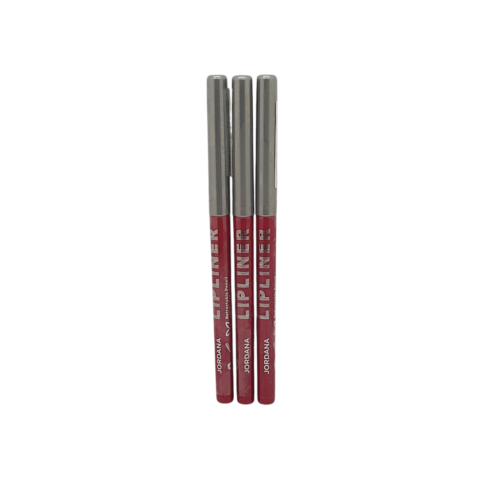 3 Pack Jordana Draw The Line Lip Liner Retractable Pencil 09 Pink Love