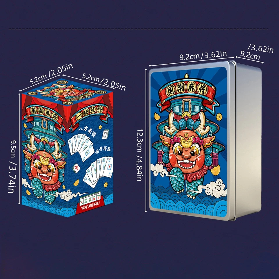 Eastern Wisdom Travel Mahjong - Adult Leisure On-The-Go. Wide & Thick. - Image 2 of 4