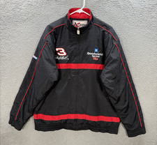 Vintage Chase Jacket Adult Medium Black Dale Earnhardt Nascar Softshell 90s Y2K