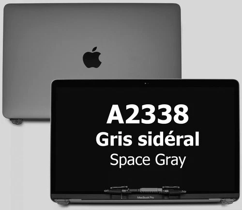 Ecran pour MacBook Pro A2338 Retina Assemblé Neuf GRIS SIDERAL