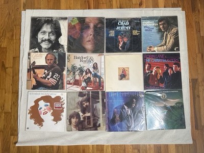 12 LP Vinyl Record Lot VG To VG+ Rock Little Feat Shawn Colvin Ultrasonic Clean