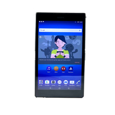 Sony Xperia Z3 Compact 16GB 8.0" Black Tablet Wi-FI Unlocked Hairline Crack 108
