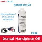 AMG 16 Oz Dental Handpiece Oil Lubricant 100% Synthetic, Mineral,Made In The USA