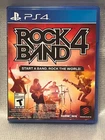 Rock Band 4 (PlayStation 4 PS4) Game ONLY NO Instruments Great Shape Free Ship
