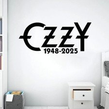 Ozzy Osbourne RIP Memorial Wall Decal Wall Sticker Room Wall Art For Fan