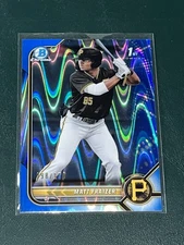 2022 Bowman Chrome Matt Fraizer BLUE LAVA /150