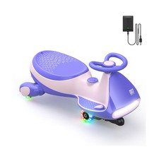 FanttikRide N7 Pro Electric Wiggle Car with Pedal, Rechargeable Battery, Cybe...