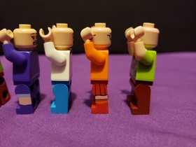 Lego Scooby Doo Minifigure Lot Velma Daphne Fred Shaggy Gang 75902 75904 75903