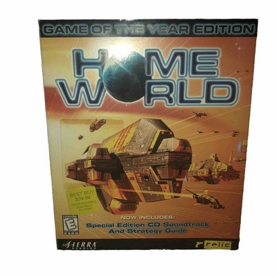 Homeworld Game of the Year 1999  PC Special, Edition BIG BOX Sealed Vintage