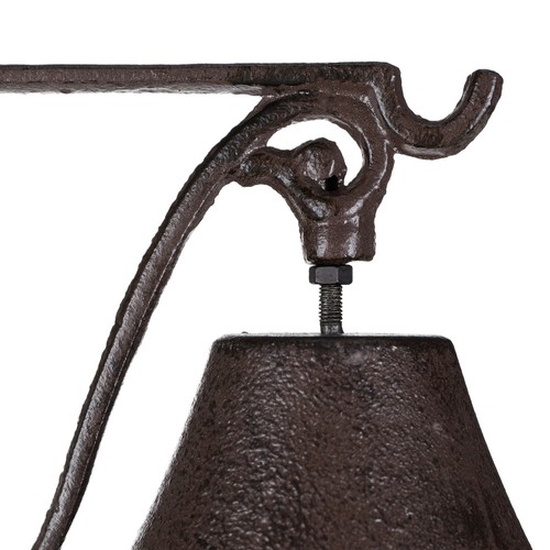 Türglocke gusseisen Wandglocke Vintage Metallglocke für die Haustür wetterfest - Bild 6 von 8