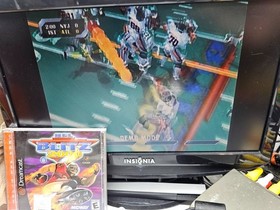NFL Blitz 2000 (Sega Dreamcast, 1999) Game Case Manual Registration - Tested
