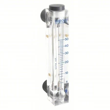 BROOKS Mechanical Flowmeter, Variable Area, Vertical, Gallons/Liters, 1 in FNPT