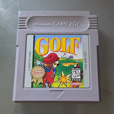 Nintendo Golf Nintendo Game Boy NTSC-U/C (US/Canada) Sports Game