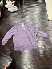Nike Therma-FIT Lavender Quarter Zip Pullover...