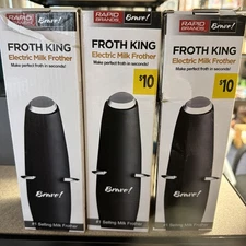 Froth King electric milk frother by rapid brands 3 Pack