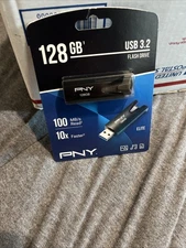 PNY 128GB Elite USB 3.2 Flash Drive - 100MB/s
