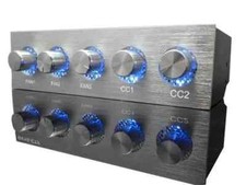 G-VANS Shamash CCFL/Fan Controller - Silver GV-SHAMASH-SL 5.25 Bay, 3 pin fan