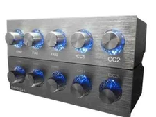 G-VANS Shamash CCFL/Fan Controller - Silver GV-SHAMASH-SL 5.25 Bay, 3 pin fan