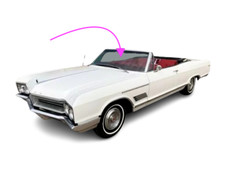 Fits: 1963-1964 Buick Invicta Wildcat 2 Door Convertible Front Windshield Glass