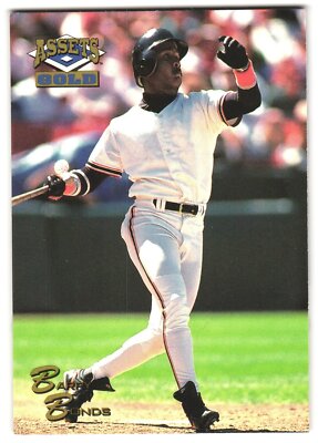 Barry Bonds 1995 Classic Assets Gold    #12